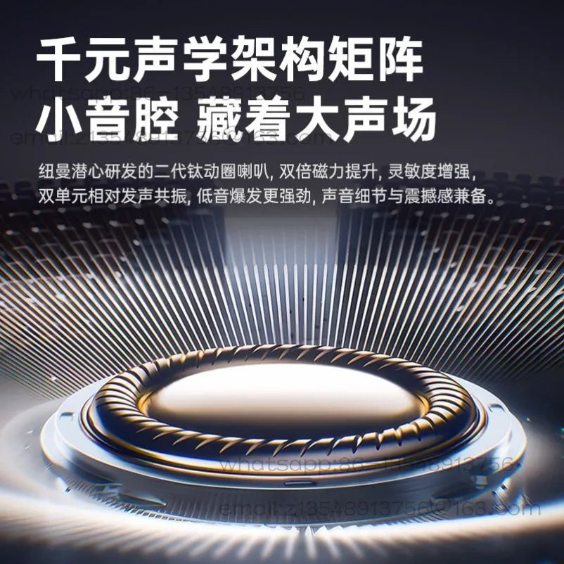 New AI Translation Air Bone Conduction Ear Clips Bluetooth Headphones Heavy Bass Super Long Battery Life Mobile Phone Universal