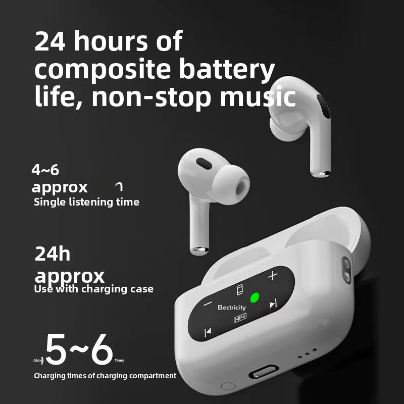 Cross-Border New for Earbuds In-Ear Design Touch Controls Supporting Memory Card Insertiontrue Wireless Headphones