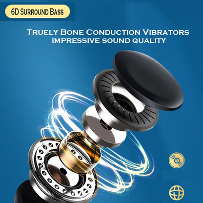 Bone Conduction Headphone Swimming Neckband Headband Earphones Wireless with 8G 16G 32G Mp3 Player